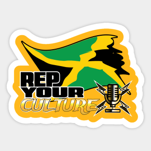 The Rep Your Culture Line: Jamaican Vibes Sticker